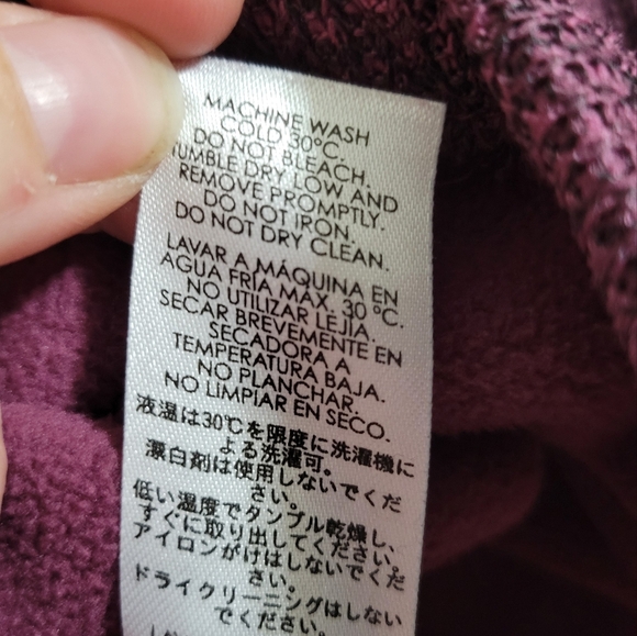 Spyder Fleece Lined Purple Vest - Picture 9 of 9